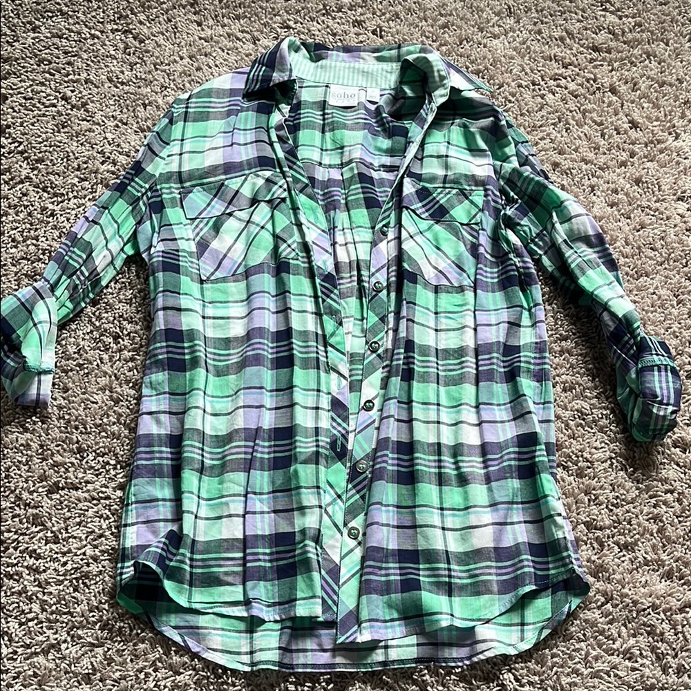 New York & Company button down top